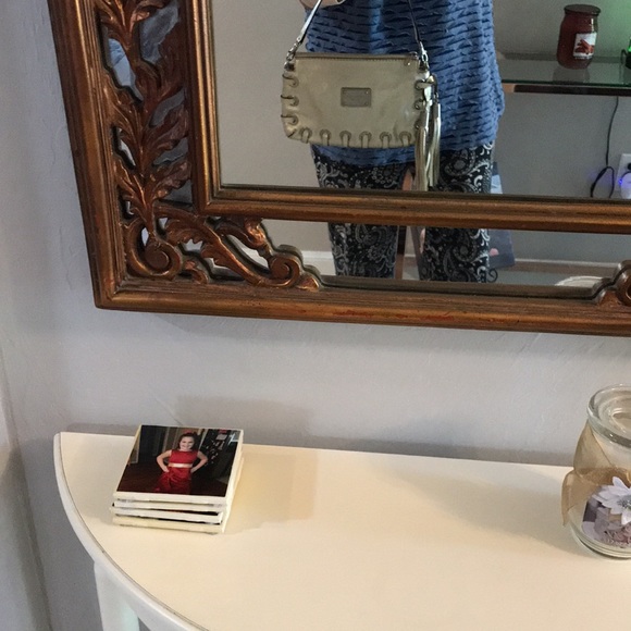 Michael Kors clutch bag. Very nice bag! Gold - Picture 14 of 16